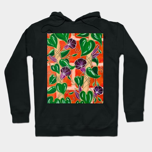 Satisfied in the Morning Hoodie by Amazink Creations